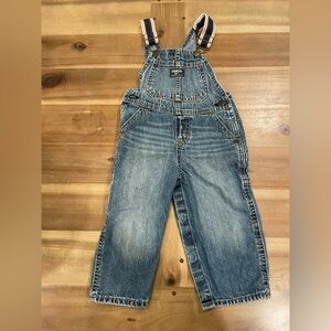 OshKosh B'gosh Blue Overalls Denim Bottoms